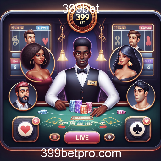 Experiência Imersiva na Categoria 'Ao Vivo' do 399bet